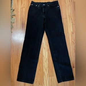 Ralph Lauren Women’s Black Denim Jeans Size 6
